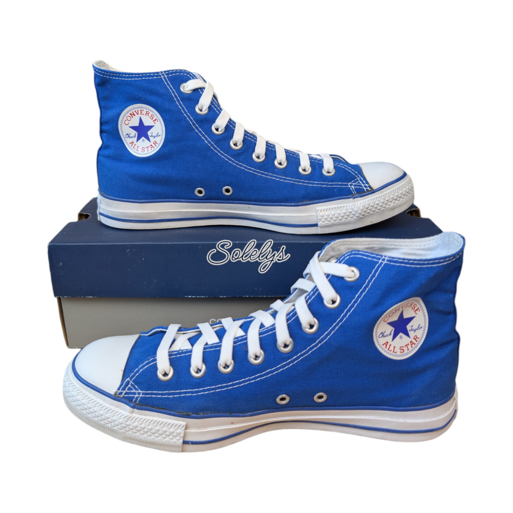 Converse 2003 Vintage Chuck Taylor All Star High Royal Blue Sneaker M9.5 W11.5